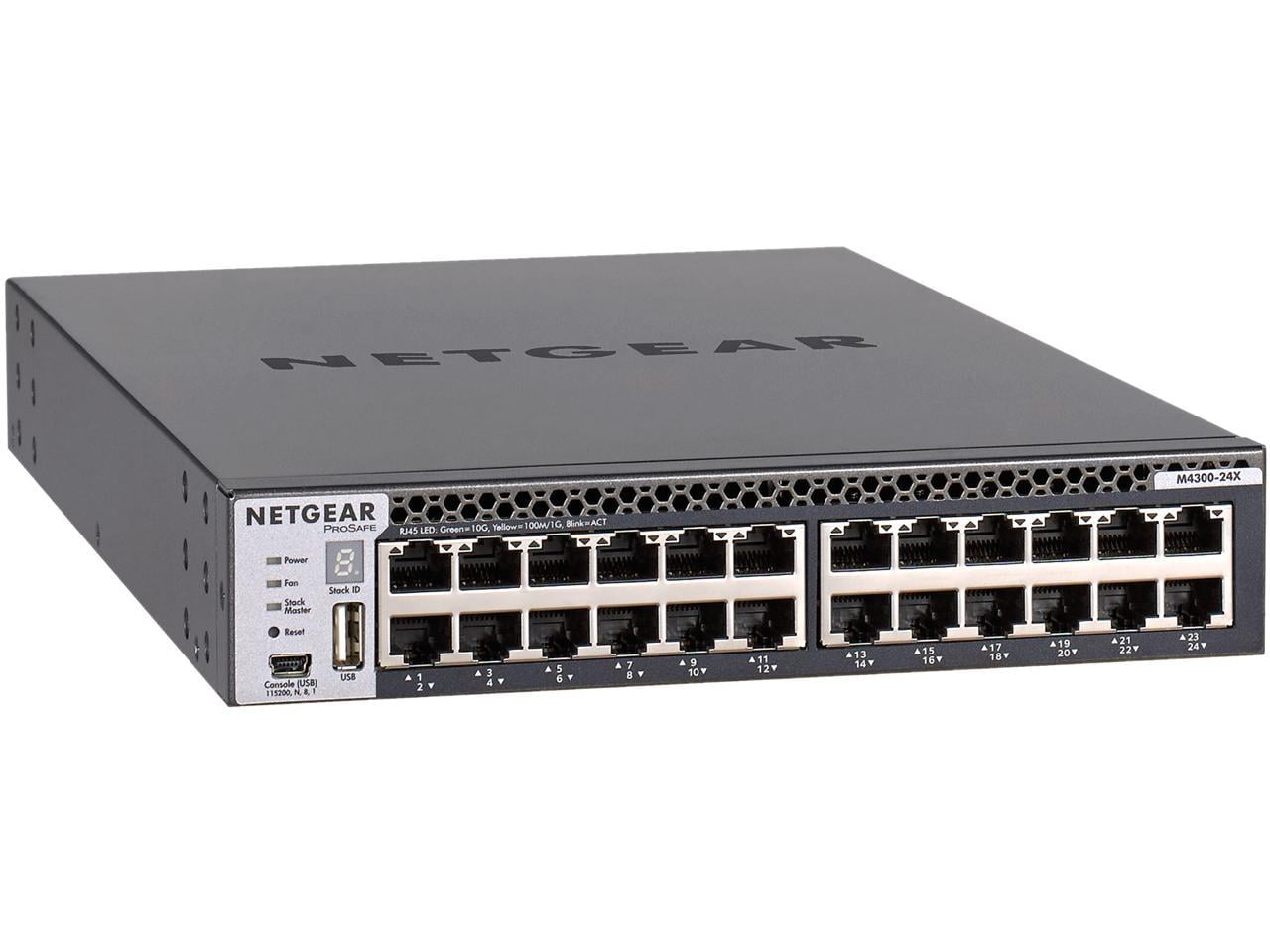 24 Port Manageable L3 Switch with 4 Expansion Slots