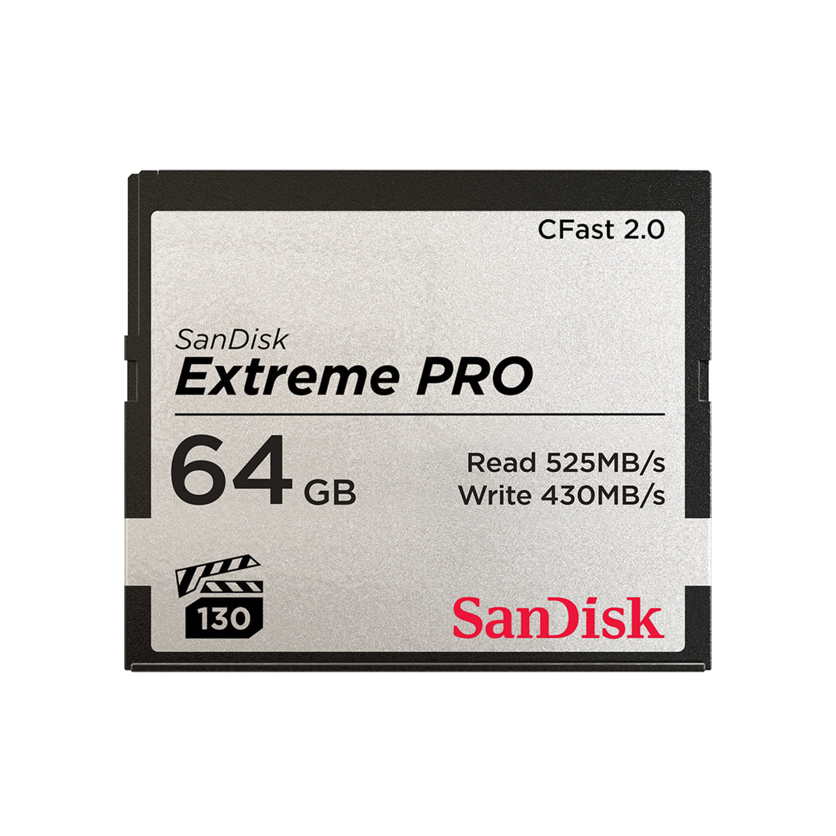 Picture of SanDisk SDCFSP-064G-A46D 64GB Extreme PRO CFast 2.0 Memory Card
