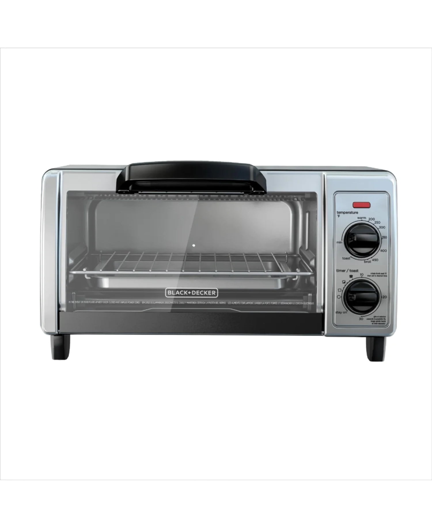 Picture of Black & Decker TO1705SB Black Decker 4 Slice Toaster Oven - Stainless Steel
