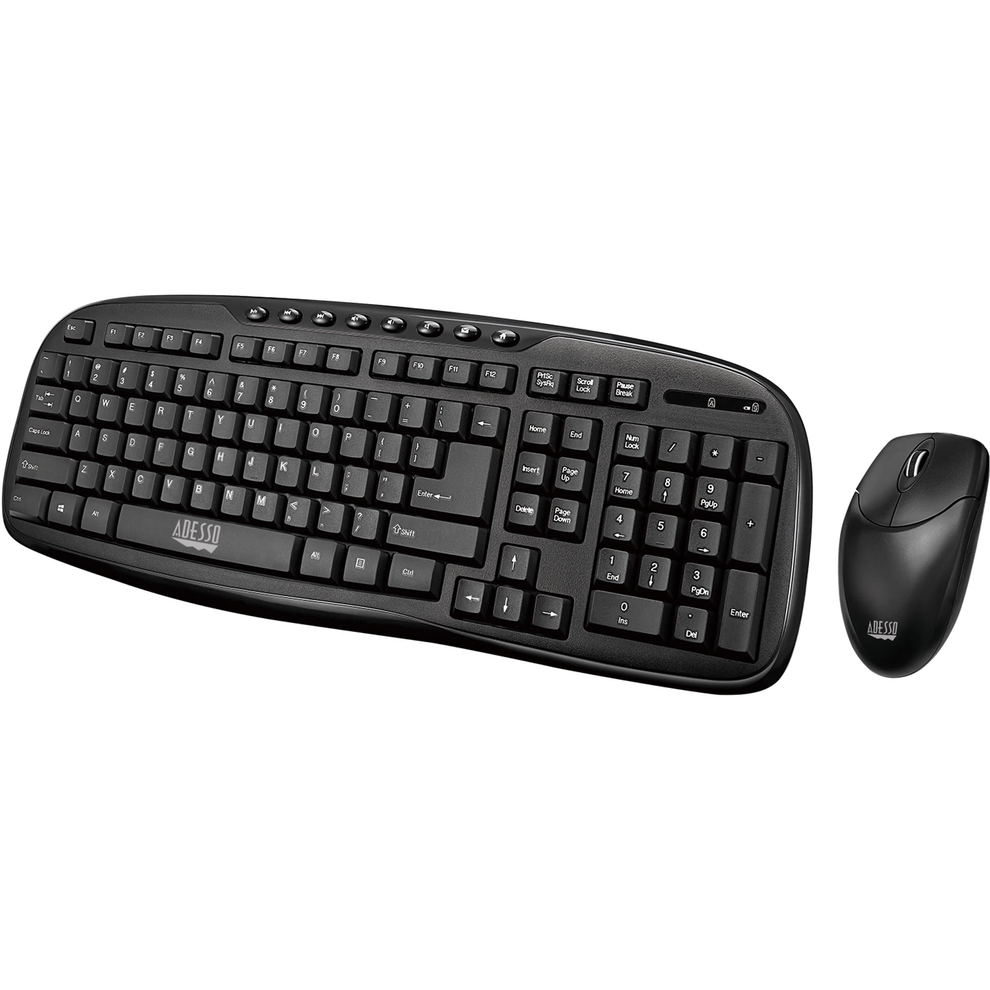 Picture of Adesso WKB-1330CB 2.4 GHz Keyboard Mouse Combo