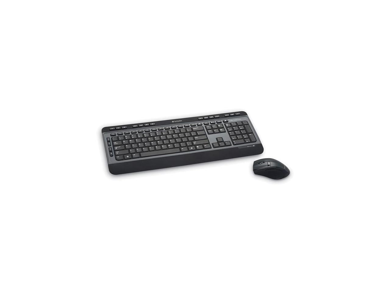 Wireless Keyboard & 6 Button Mouse