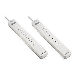 Picture of APC by Schneider Electric PE64U2WGDP 4 ft. Cord 120V Essential Surgearrest 6 Outlets USB Charging Ports - White