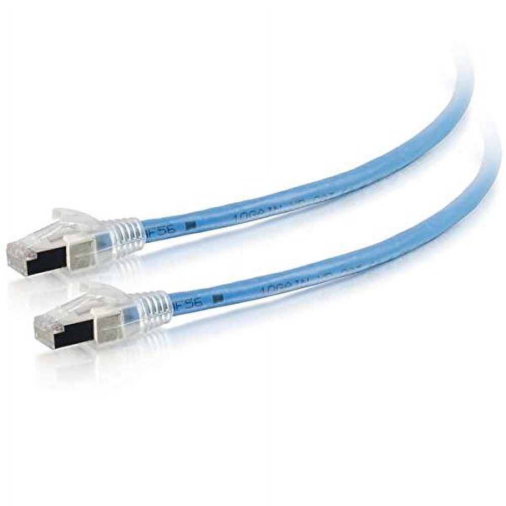 35 ft. HDBaseT Certified Cat6a Cable with Discontinuous Shielding - Blue