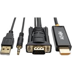Picture of Tripp Lite P116-006-HDMI-A 6 ft. VGA to HDMI Adapter Cable