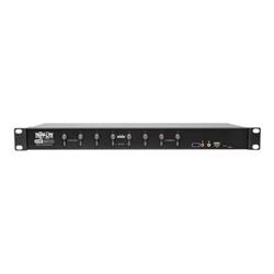 Picture of Tripp Lite B024-DUA8-SL 100-240V 1920 x 1200 8 Port DVI-USB KVM Switch with Audio & USB 2.0 Peripheral Sharing