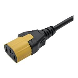 Tripp Lite PLC14YW Plug-Lock Inserts Detachable C13 Power Cord & C14 Inlet