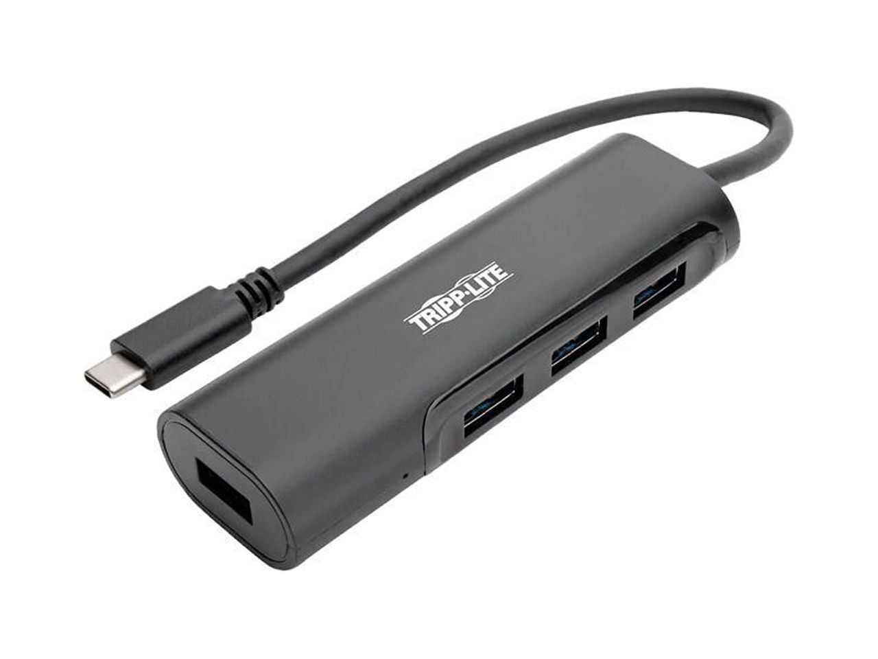 Tripp Lite USB C Hub 4-Port w/ 4x USB-A Portable Compact USB Type C, USB-C (U460-004-4AB)