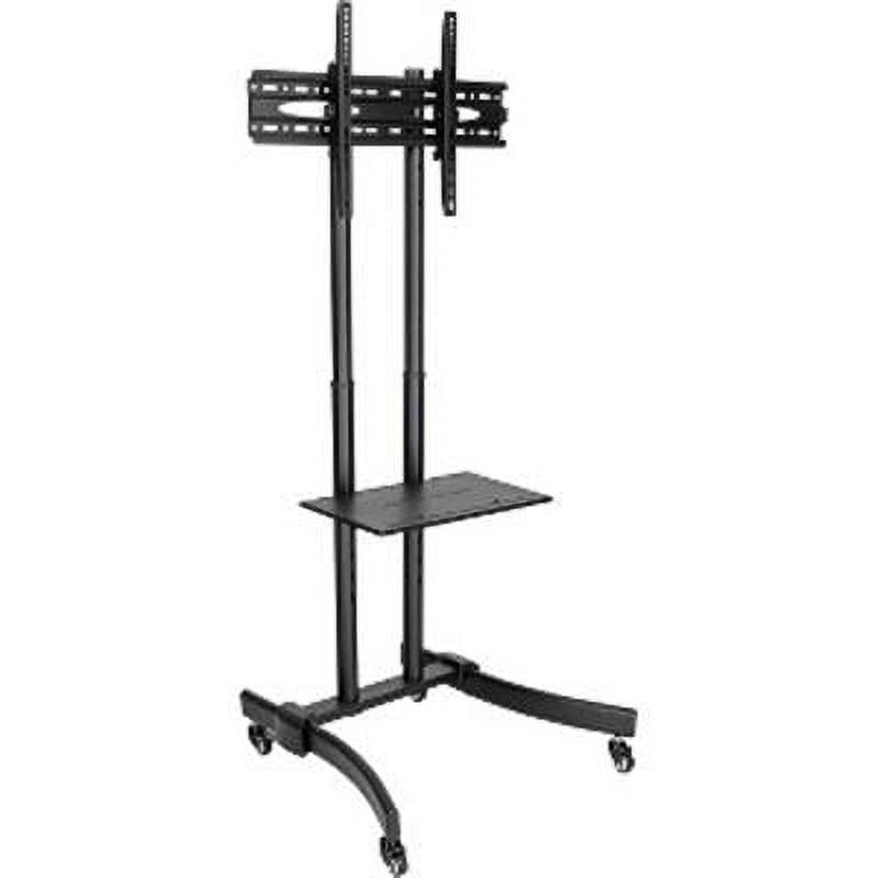 32-70 in. Mobile TV Floor Stand Cart Height-Adjustable LCD Displays