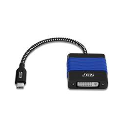 USB Type-C to DVI Video Cable Adapter - USB Type C - 1 x DVI, 1 x DVI-D, DVI