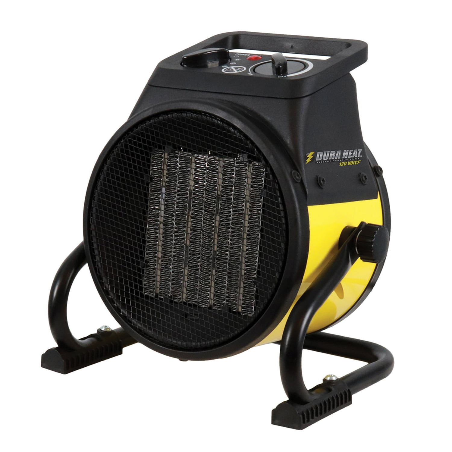 World Marketing  Electric Workplace Heater, Black & Yellow