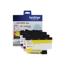 Picture of Brother International LC30373PKS Super High Yield Black Ink Cartridge - Pack of 3