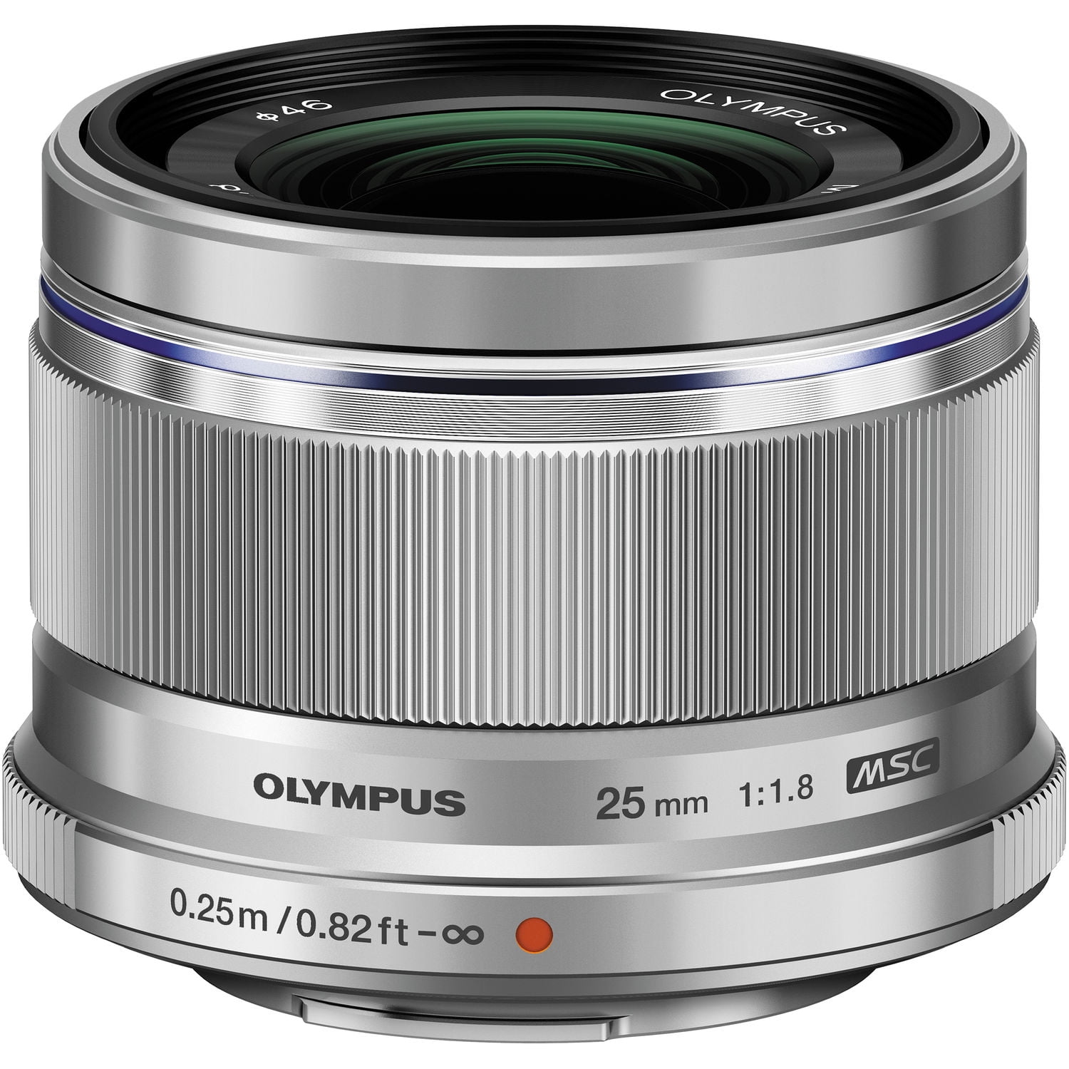 Picture of Olympus America V311060SU000 25 mm M.Zuiko F1.8 Compact ILC Lens&#44; Silver