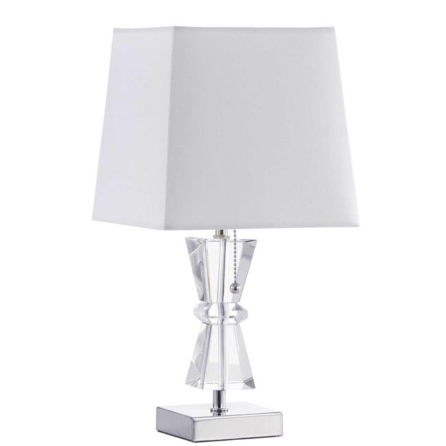 C97T-PC Signature 1 Light Incandescent Crystal Table Lamp - Clear -  Dainolite