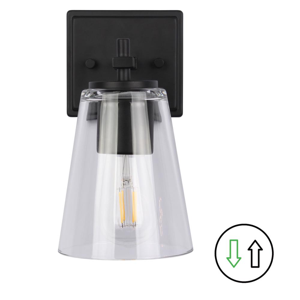 Picture of Dainolite WND-51W-MB 7 in. 1 Light Wall Sconce&#44; Matte Black