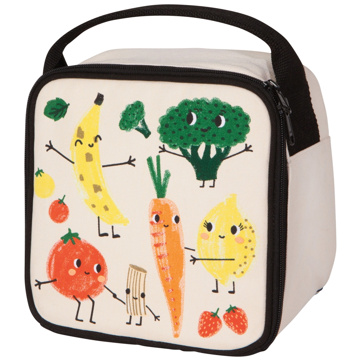 Picture of Danica Brands 3360045 8.5 x 8.5 x 6 in. Funny Food Lunch Bag