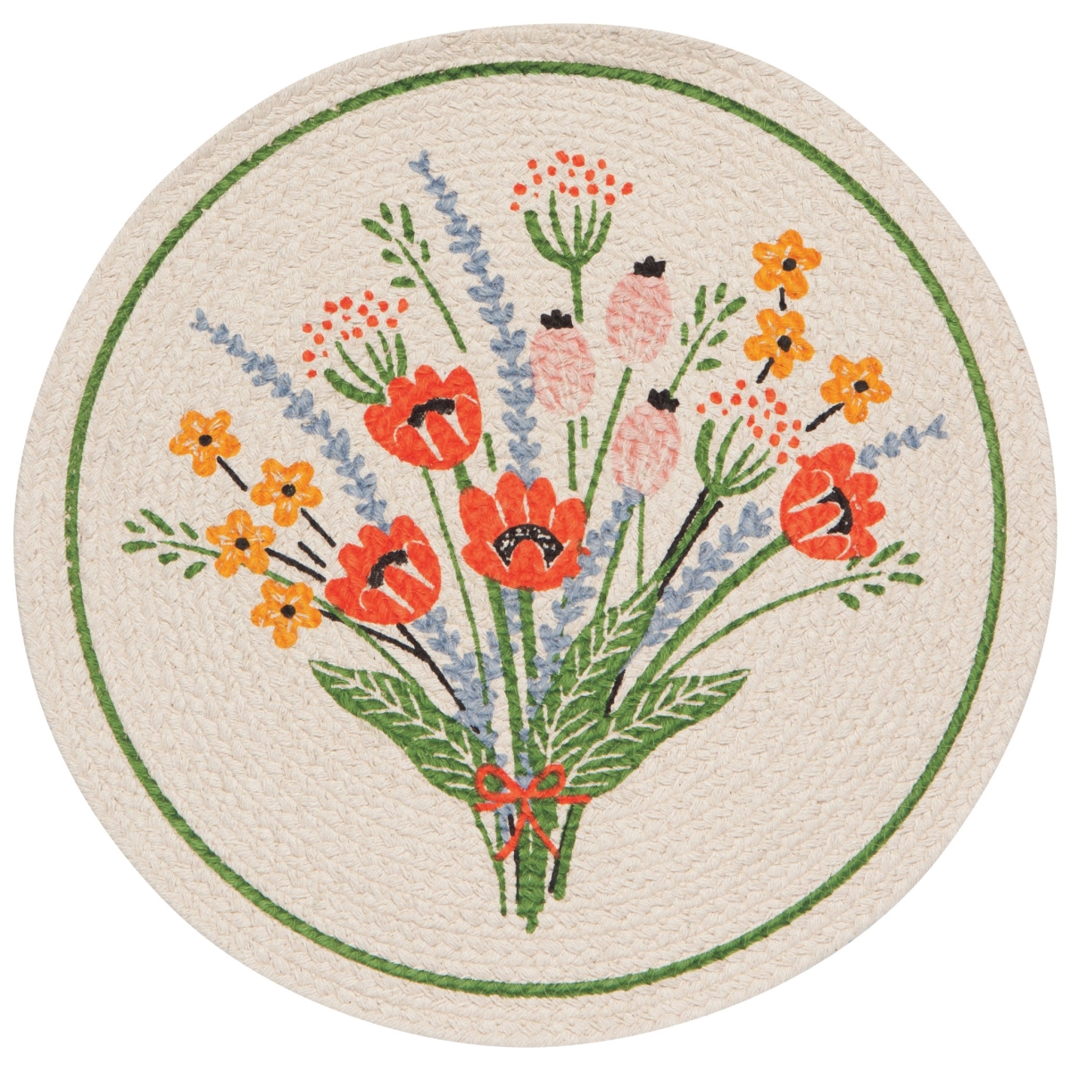 Picture of Danica Brands 1035502 15 in. Bouquet Braided Placemat
