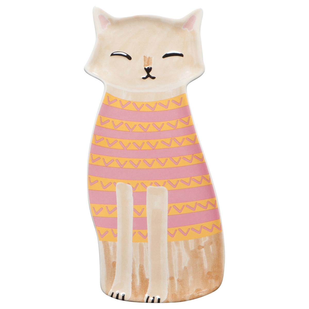 Picture of Danica Brands L55501 8.5 x 4 x 0.75 in. Feline Fine Dish