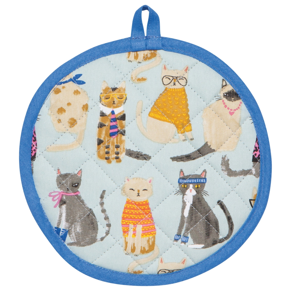 Picture of Danica Brands 2277506 8.5 x 8.5 in. Feline Fine Potholder