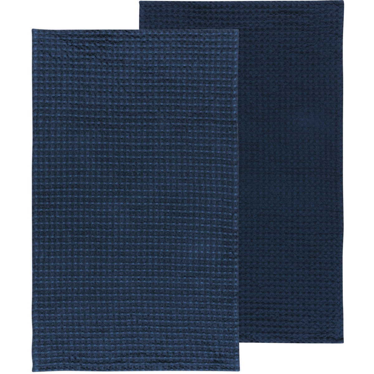 Picture of Danica Brands 2171001 Second Spin Navy Waffle Dishtowel, Set of 2