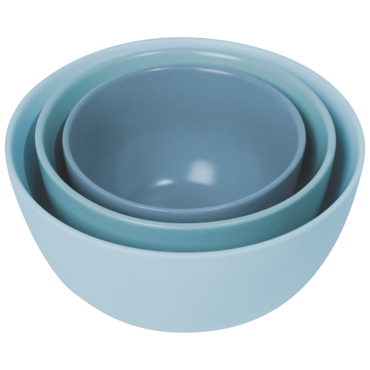 Picture of Danica Brands L153003 Robins Egg Prep Bowls, Set of 3