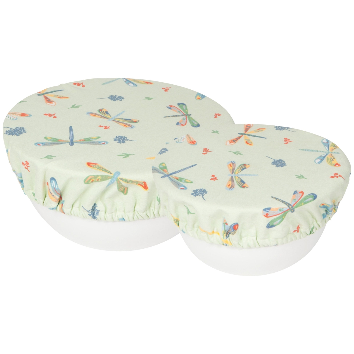 Picture of Danica Brands 2023046 Dragonfly Bowl Covers, Set of 2