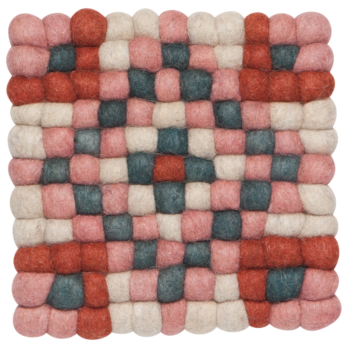 Picture of Danica Brands 2063007 8 x 8 in. Terra Wool Felt Ball Trivet