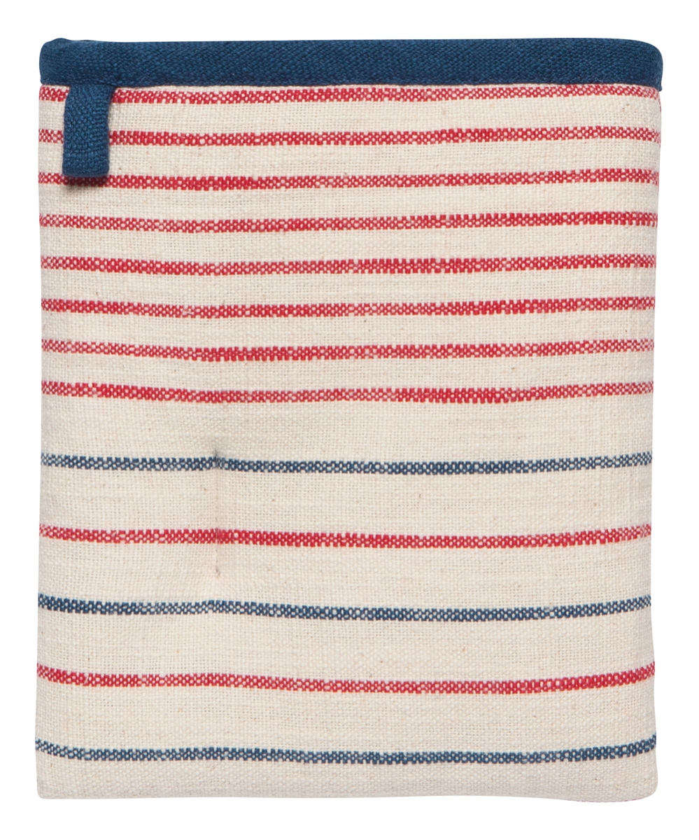 Picture of Danica Brands 2166500 7 x 8 in. Red & White Stripe Marcel Oven Mitt