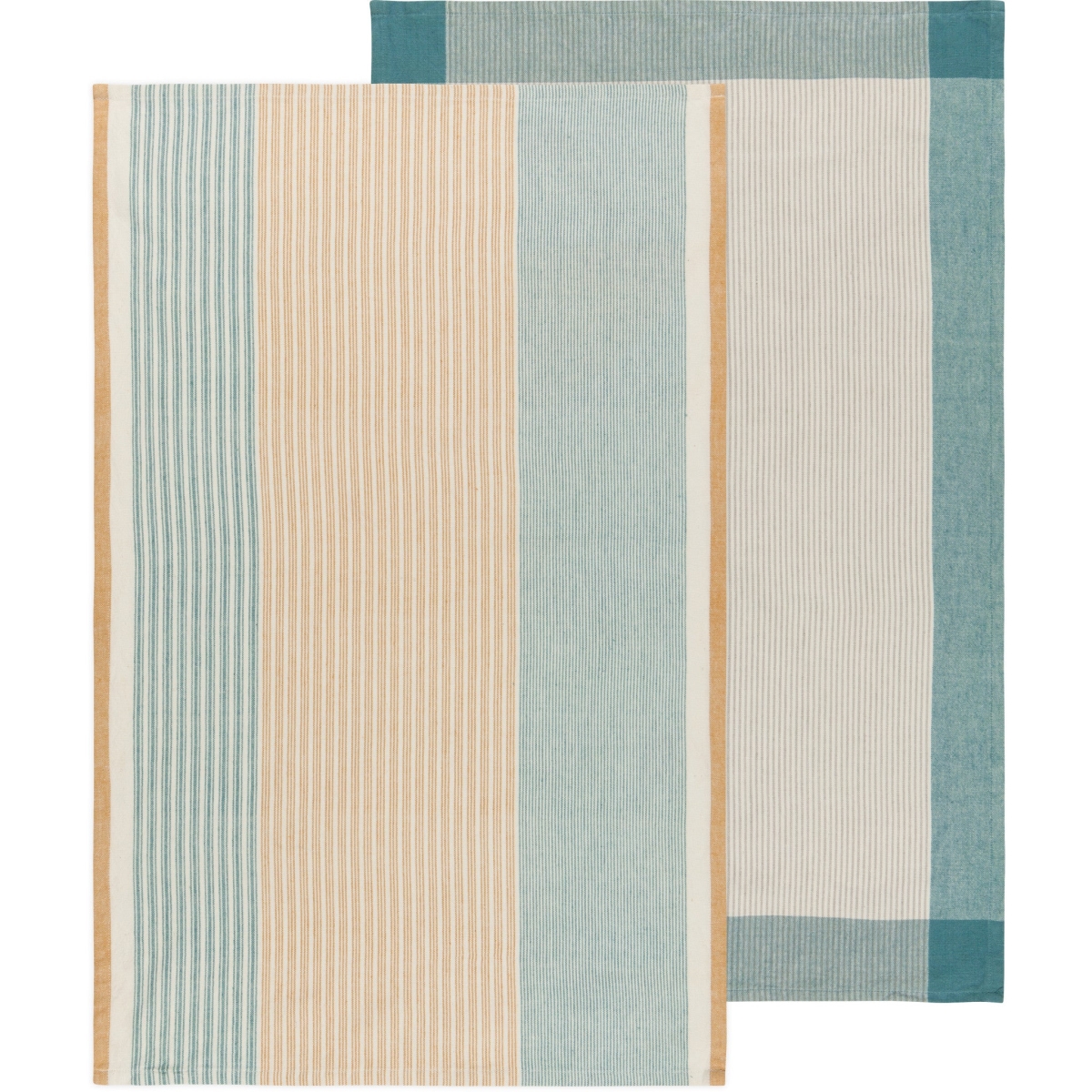 Picture of Danica Brands 2245701 Lagoon Array Stripe Dishtowel, Set of 2