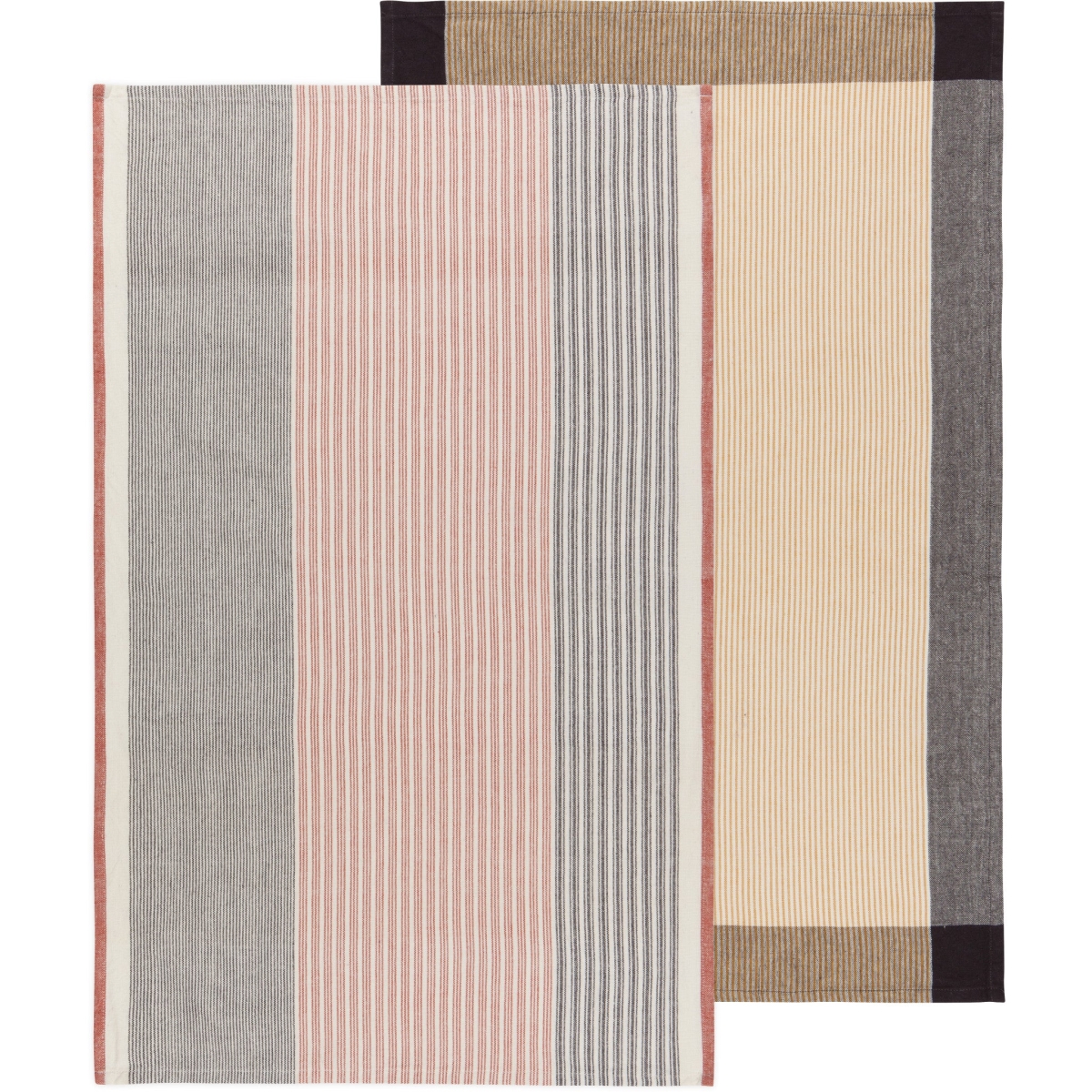 Picture of Danica Brands 2245704 Shadow Array Stripe Dishtowel, Set of 2