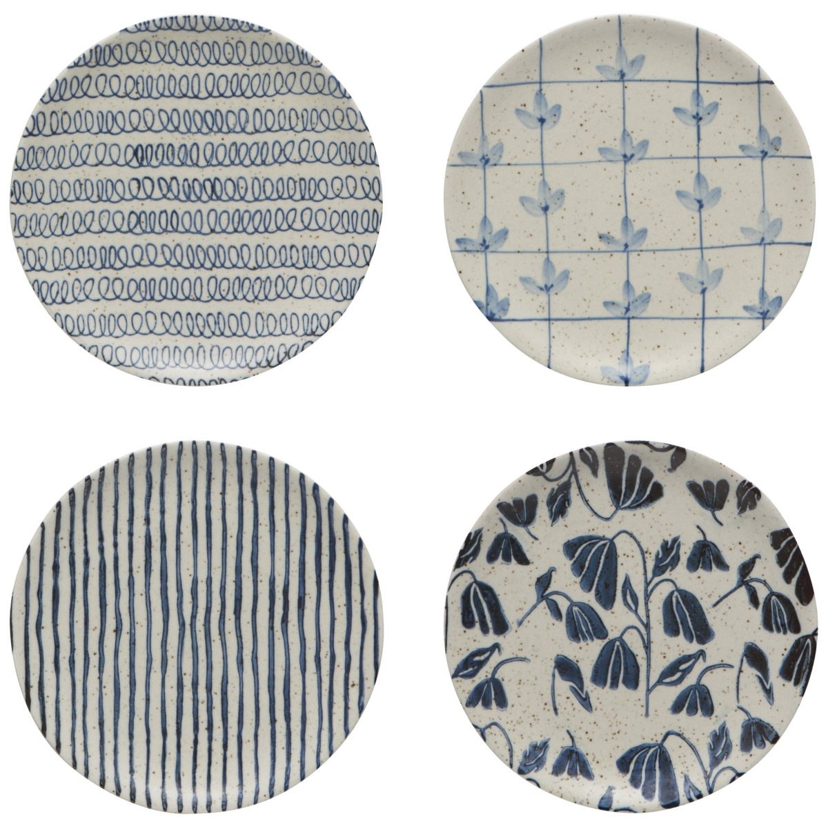Picture of Danica Brands 5271500 6.5 in. Bundle Element Appetizer Plates - Set of 4