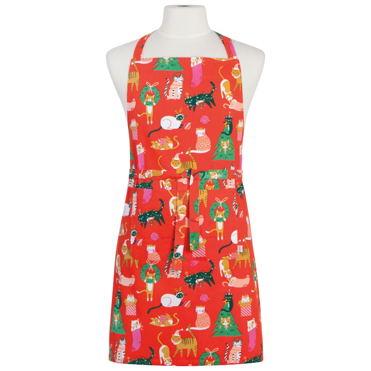 Picture of Danica Brands JAP1064D 28 x 32 in. Let It Meow Christmas Apron