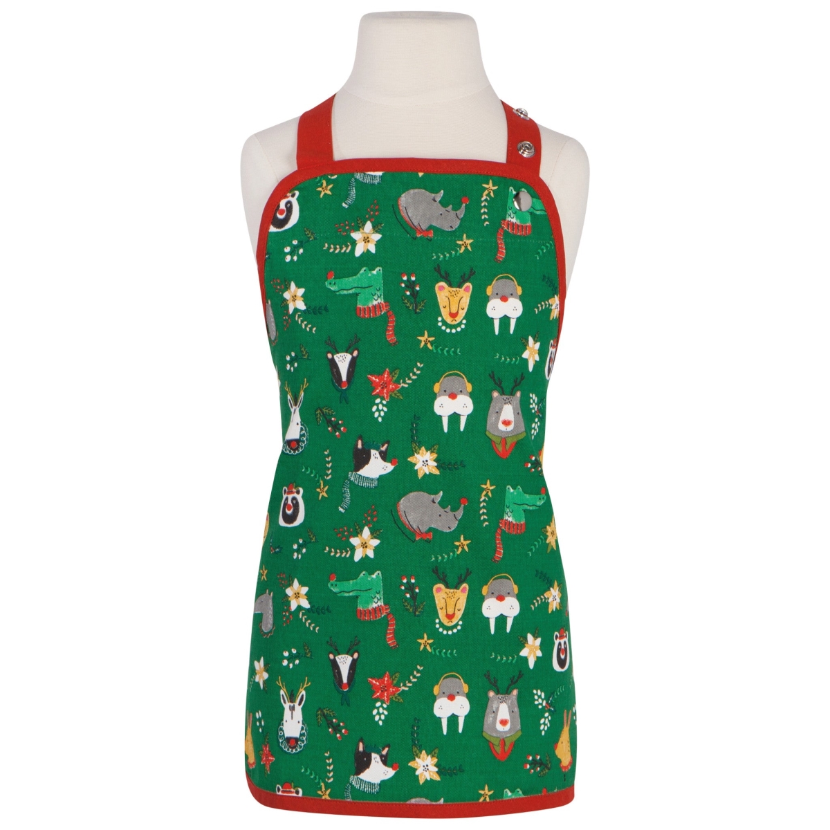 Picture of Danica Brands JKA1066D 18 x 18 in. Rudolph Imposter Christmas Kids Apron