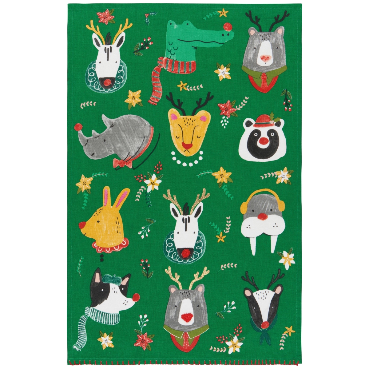 Picture of Danica Brands JKT1029D 18 x 28 in. Rudolph Imposter Christmas Dishtowel