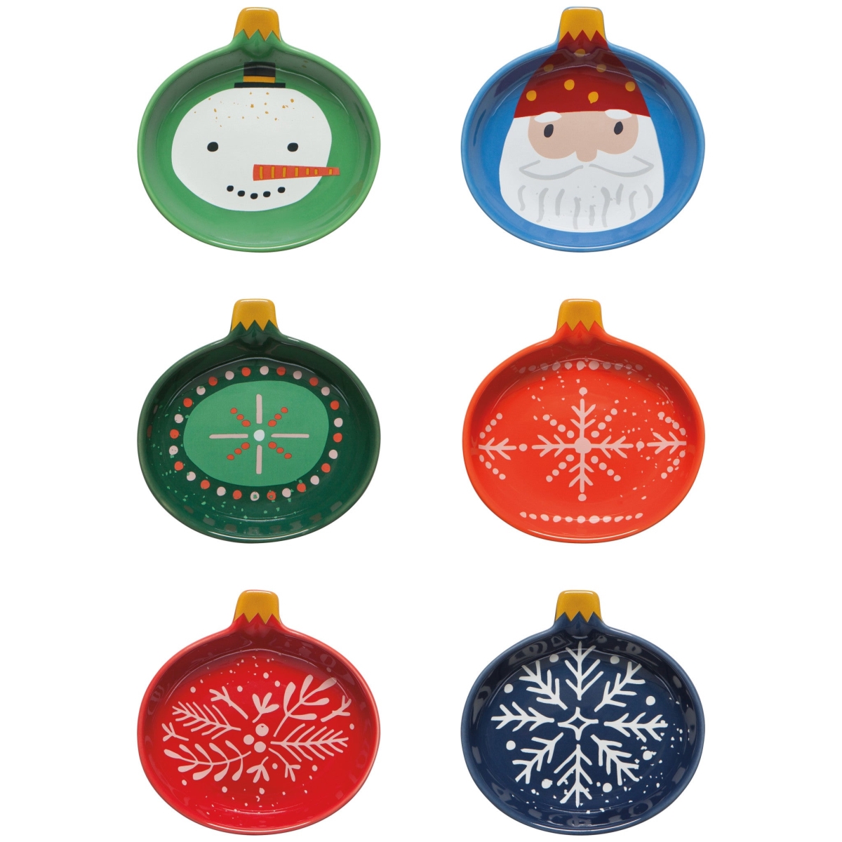 Picture of Danica Brands JSV1094D 2 oz Christmas Charms Pinch Bowls, Set of 6