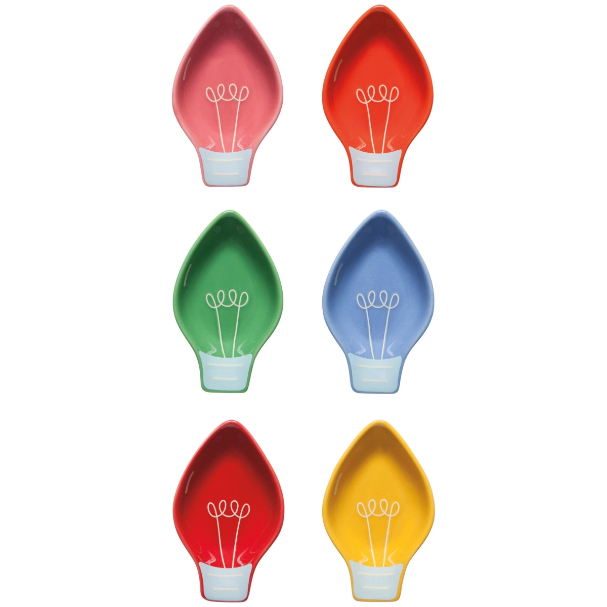 Picture of Danica Brands JSV1416D Spirits Bright Shaped Pinch Bowls, Set of 6