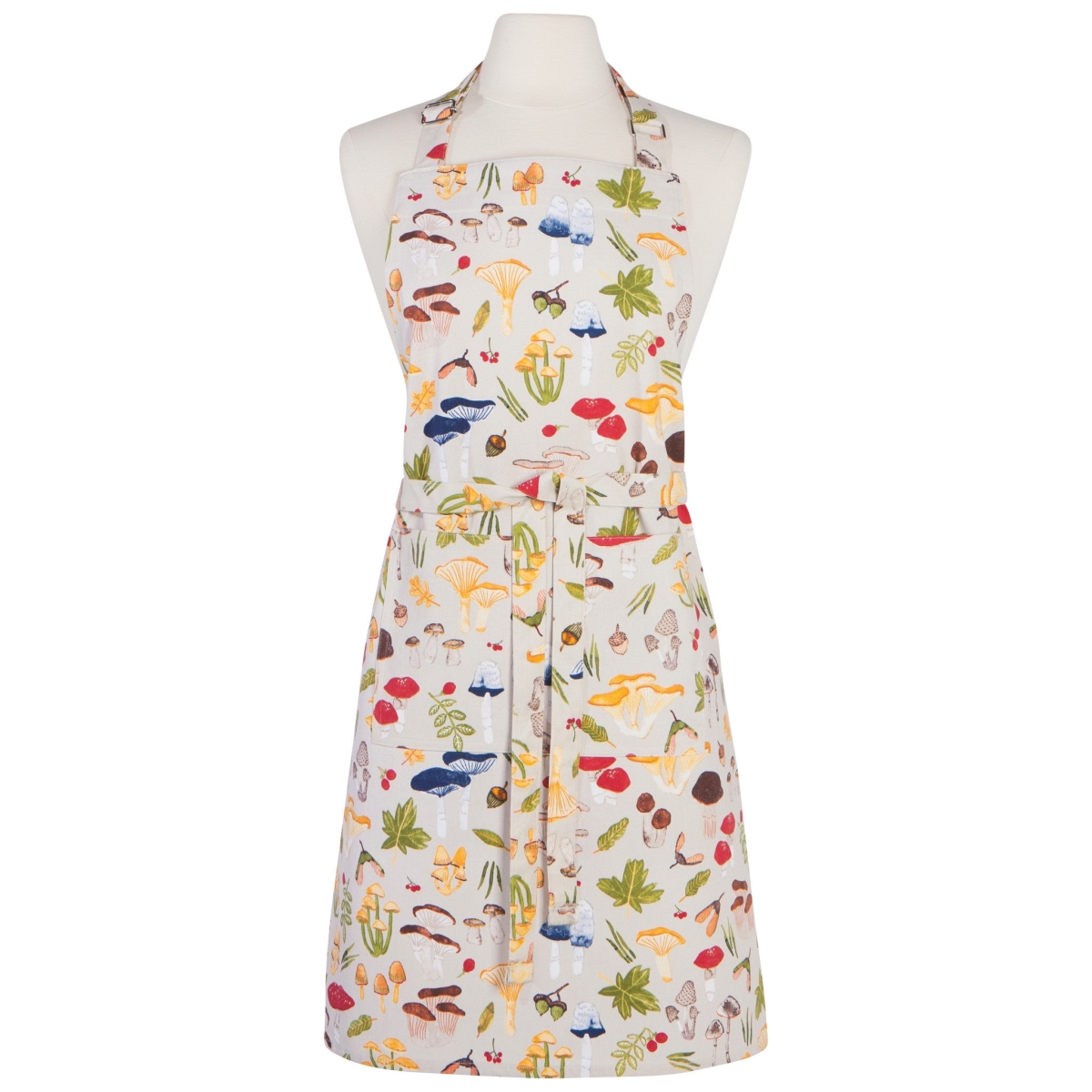 Picture of Danica Brands NAP1206D 28 x 32 in. Field Mushrooms Chef Apron