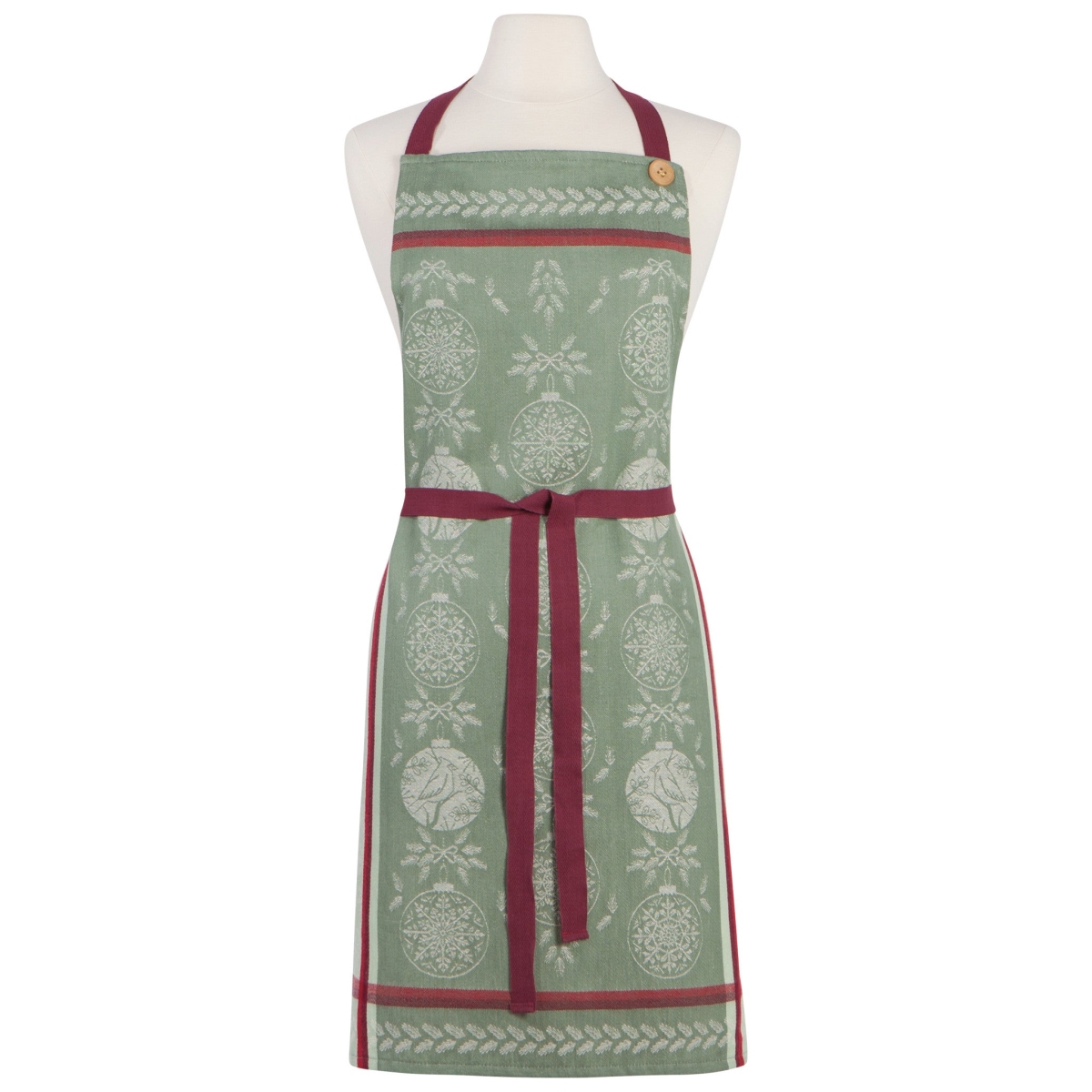 Picture of Danica Brands NAP1299D 28 x 32 in. Good Tidings Christmas Jacquard Apron