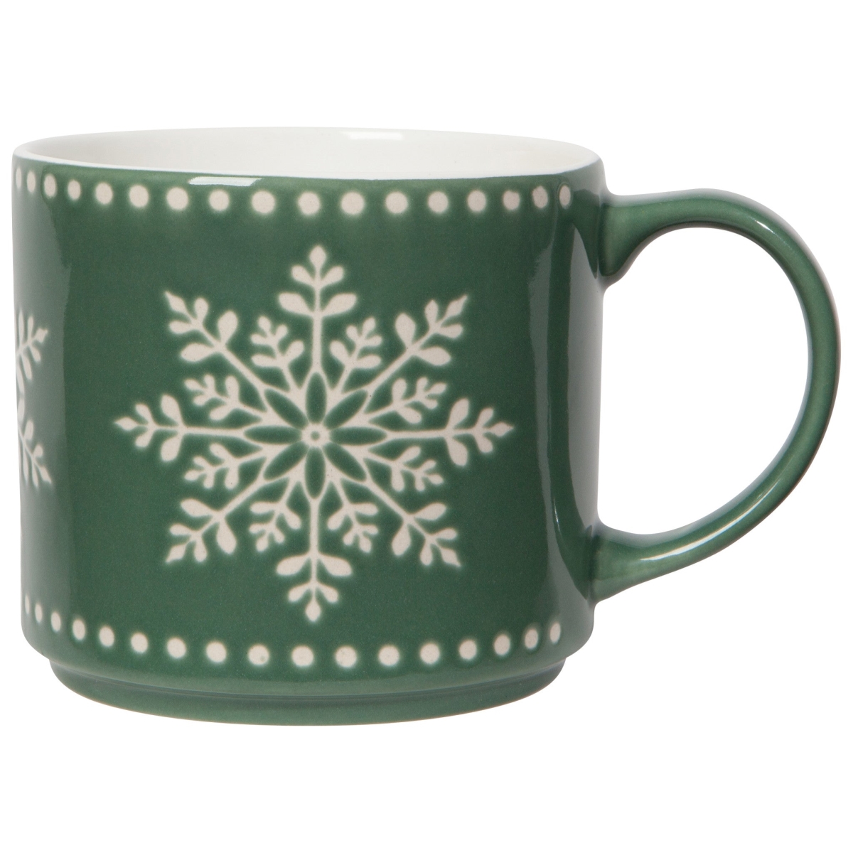 Picture of Danica Brands NMG1305D Good Tidings Snowflake Stacking Mug