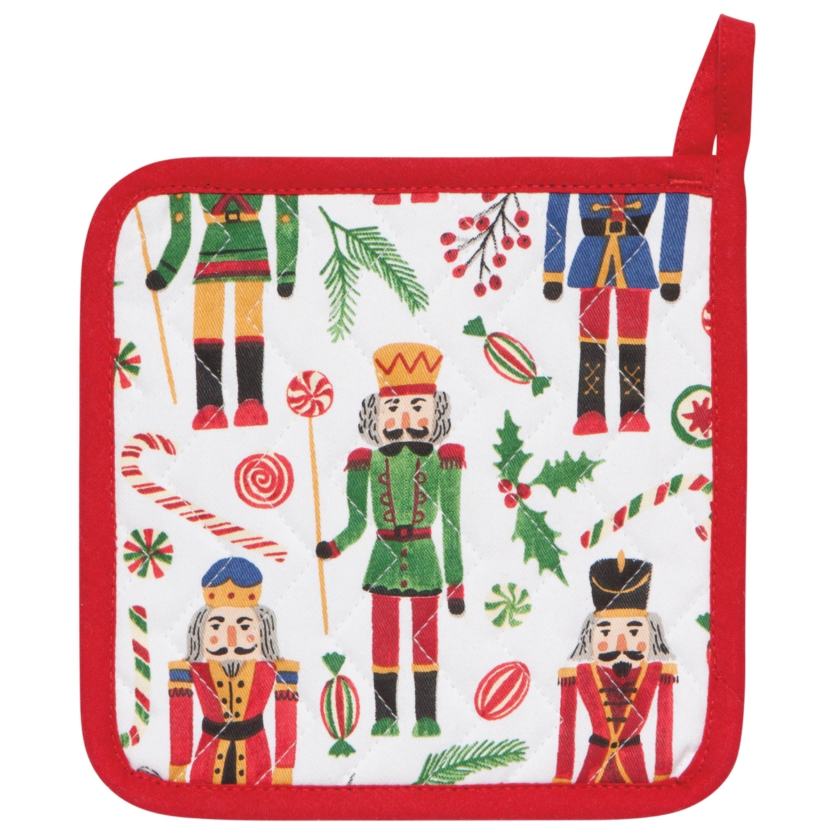 Picture of Danica Brands NPH1013D 8 x 8 in. Nutcracker Christmas Potholder