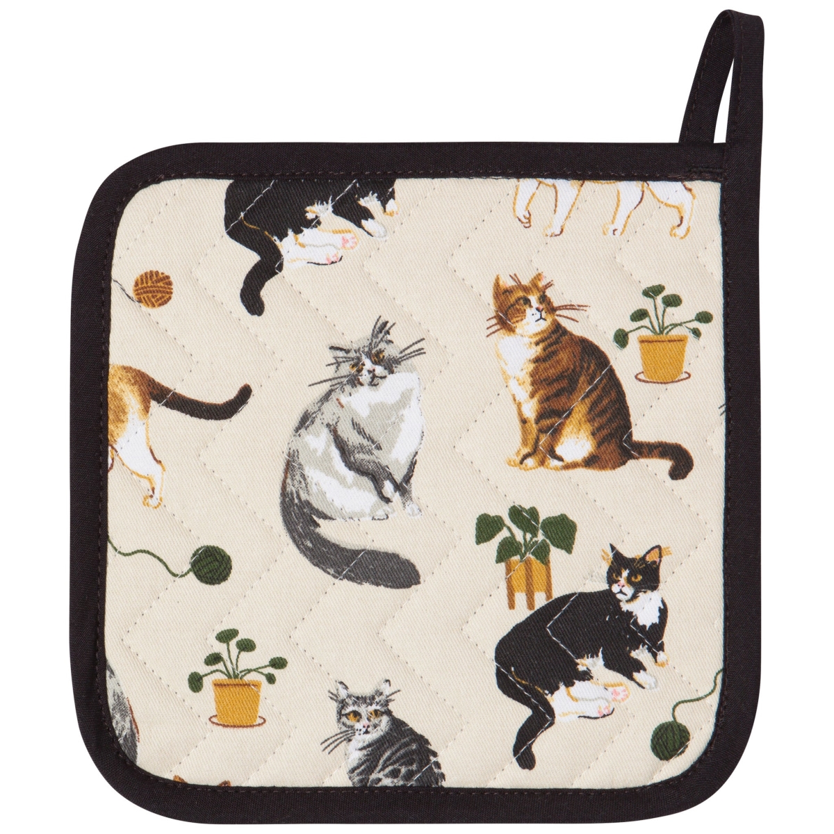 Picture of Danica Brands NPH1196D 8 x 8 in. Cat Collective Potholder