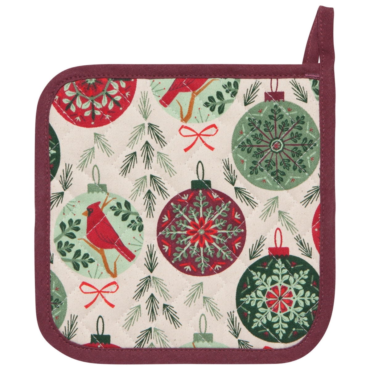 Picture of Danica Brands NPH1298D 8 x 8 in. Good Tidings Christmas Potholder