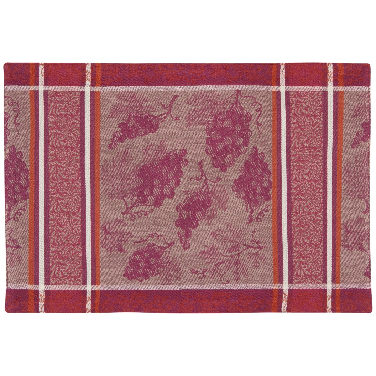 Picture of Danica Brands NPM1181D 13 x 19 in. Grapes Jacquard Placemat