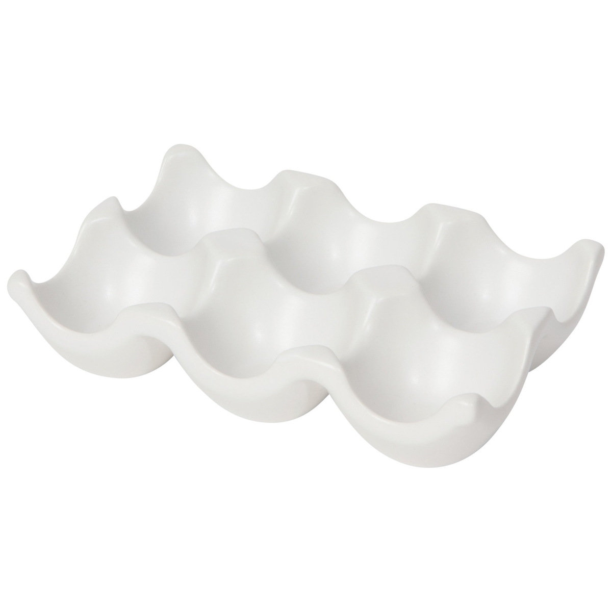 Picture of Danica Brands NSS1380D Matte White Ceramic Egg Crate