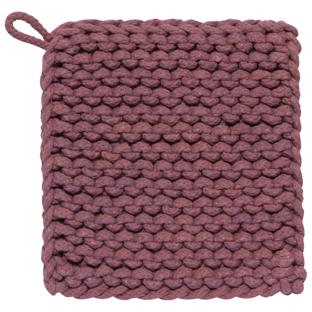 Picture of Danica Brands HPH1038D 8 x 8 in. Ash Plum Knit Potholder