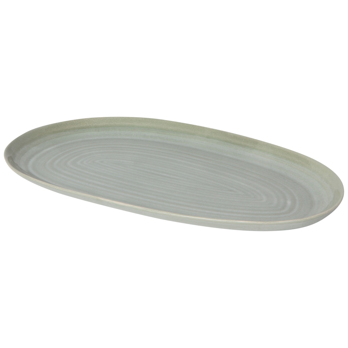 Picture of Danica Brands HSV1233D 10.5 in. Aquarius Sage Oval Platter