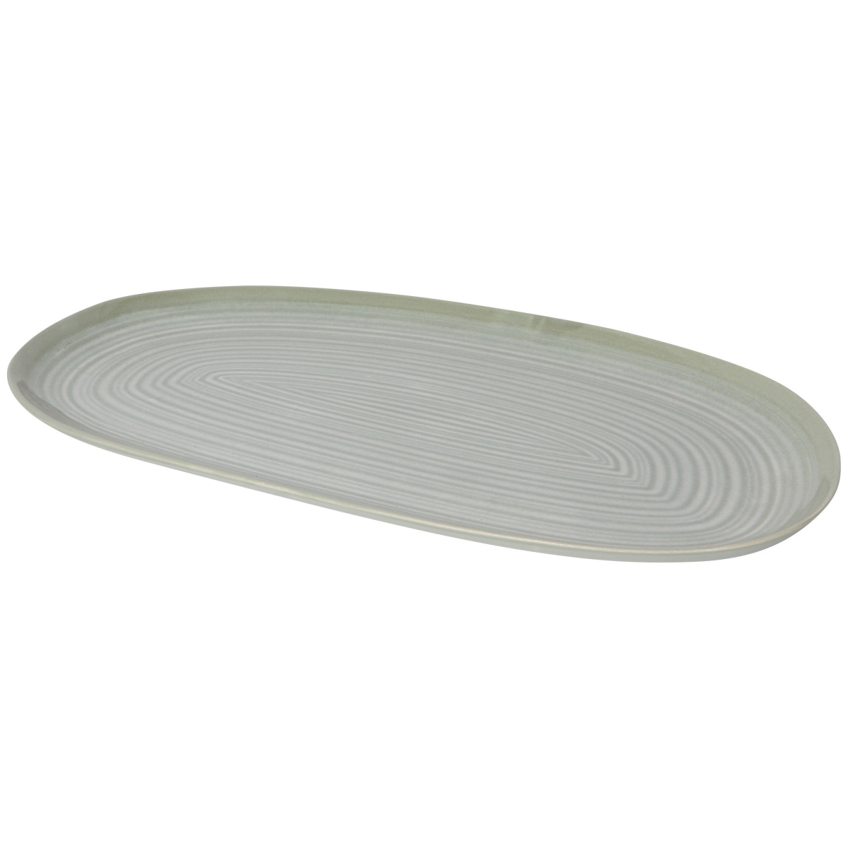 Picture of Danica Brands HSV1234D 15 in. Aquarius Sage Oval Platter