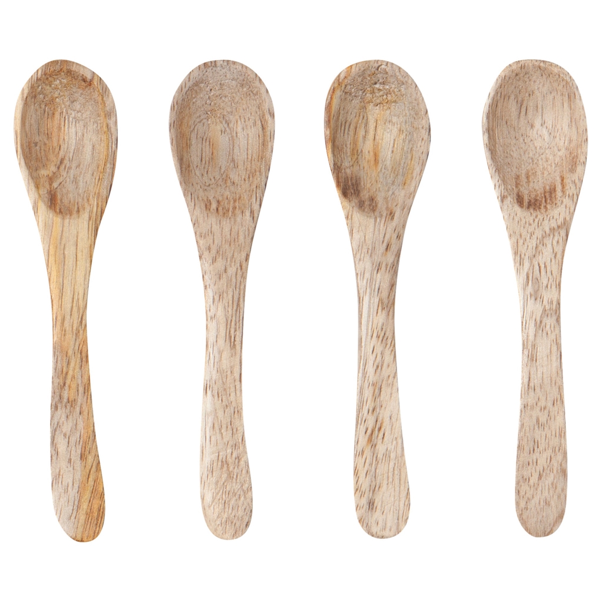 Picture of Danica Brands HSV1267D 4 in. Mango Wood Mini Spoons - Set of 4