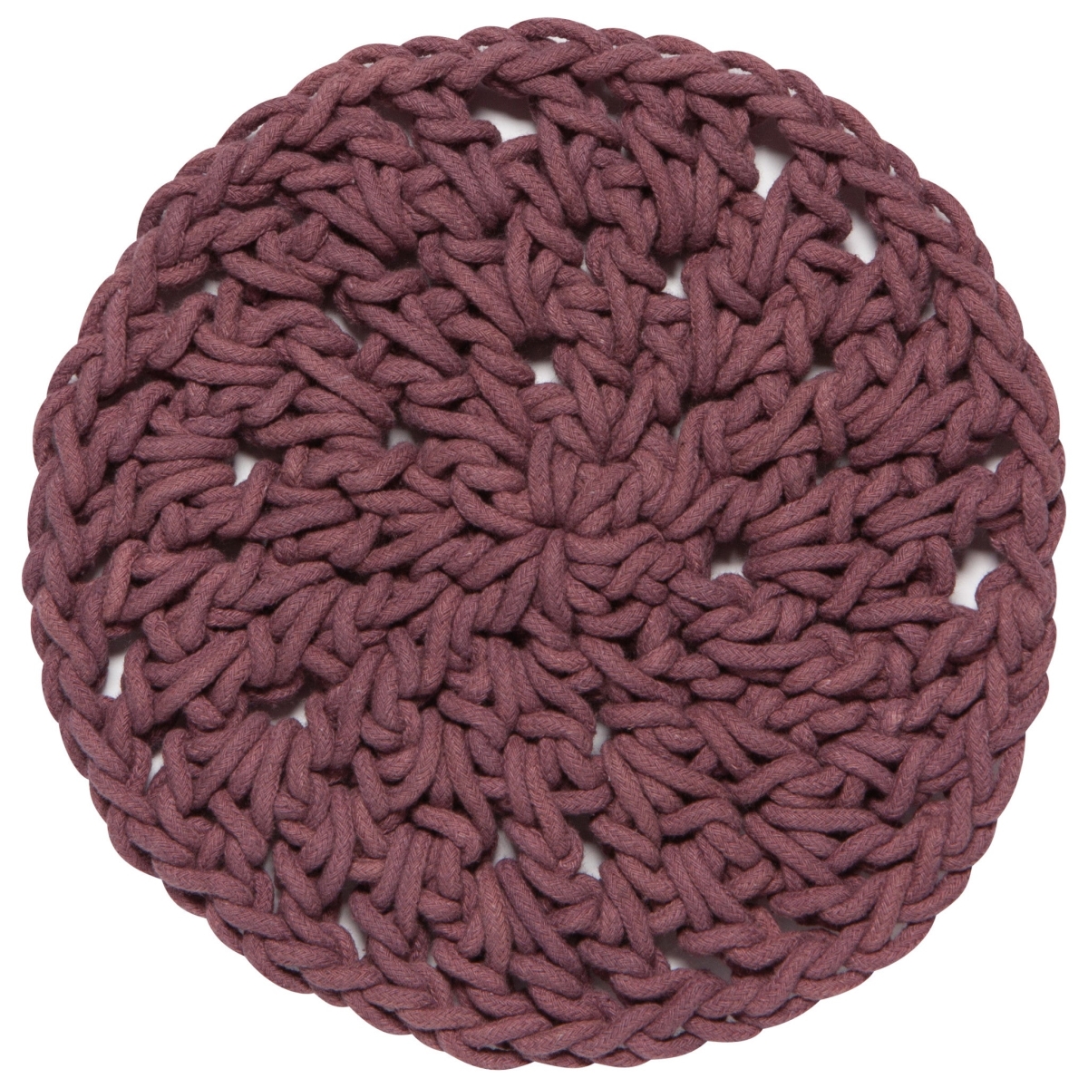 Picture of Danica Brands HTS1256D 9 in. Ash Plum Knotted Trivet