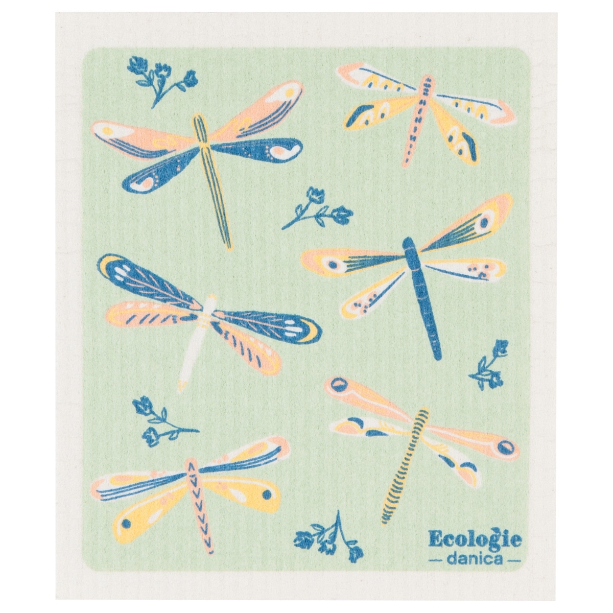 Picture of Danica Brands ESW1480D 6.5 in. Dragonfly Swedish Dishcloth
