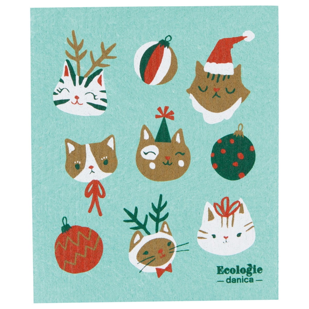 Picture of Danica Brands ESW1506D Let It Meow Swedish Sponge Cloth